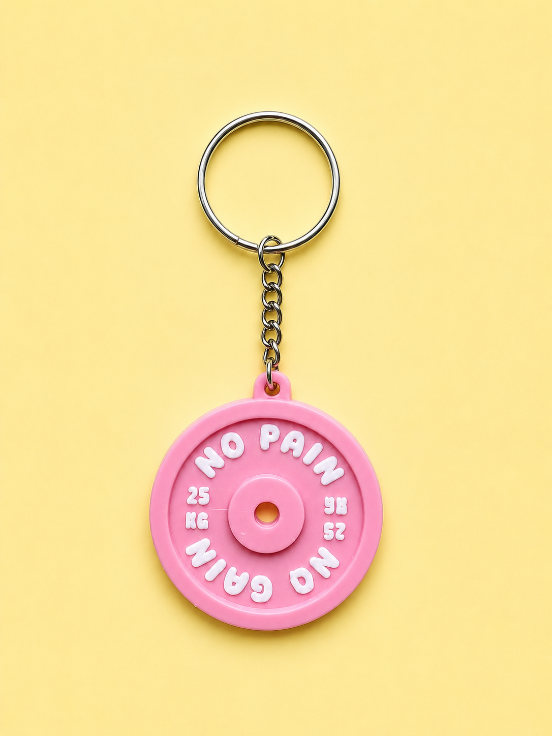 Gym Plate Keychain