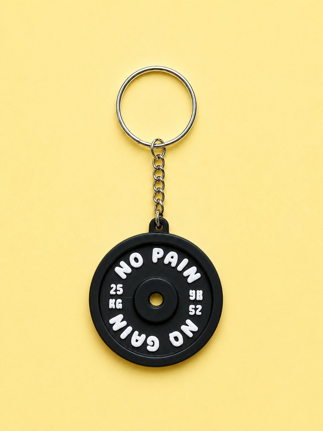 Gym Plate Keychain