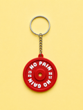 Gym Plate Keychain