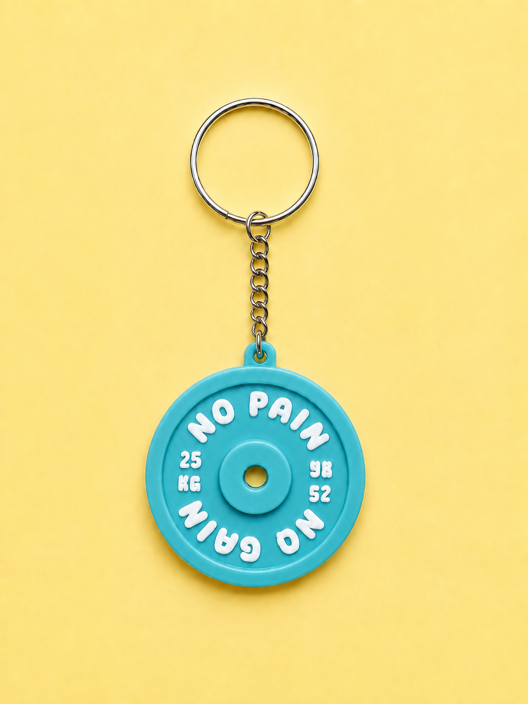 Gym Plate Keychain