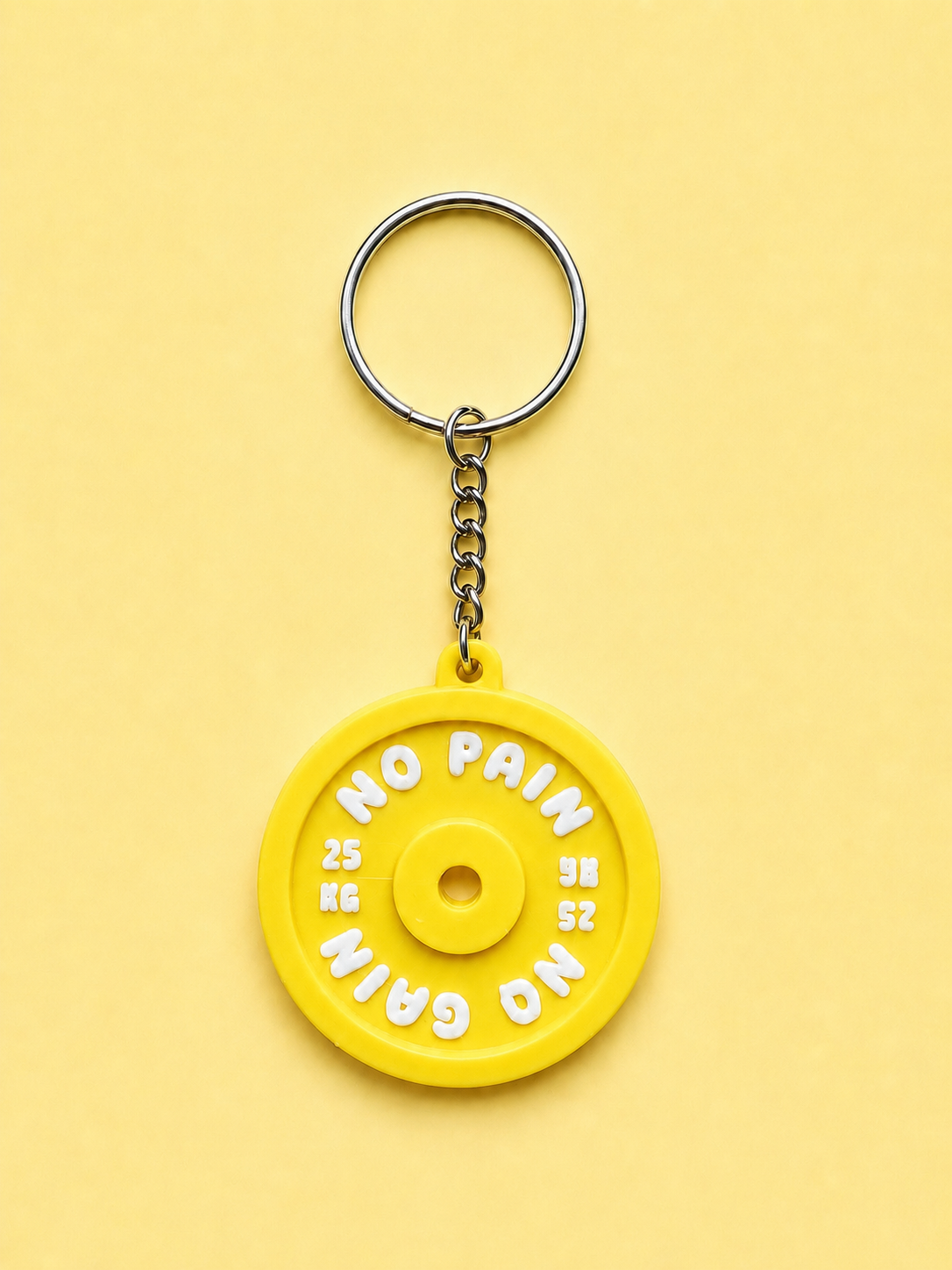 Gym Plate Keychain